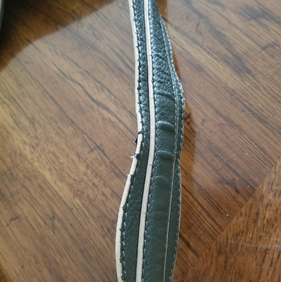 Green Leather Hobo Shoulder Bag - Picture 2 of 9